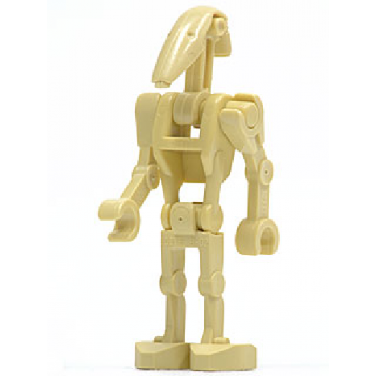 LEGO MINIFIG STAR WARS Battle Droid Tan without Back Plate